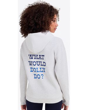 Draper James What Would Dolly Do Hoodie - White