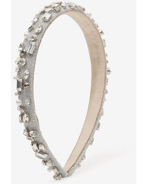 Draper James Jeweled Headband - White