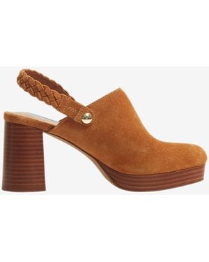 Draper James Nima Clog Heel - Brown