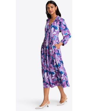 Draper James Katie Midi Dress - Blue