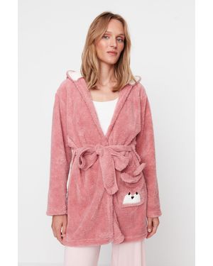 Trendyol Vrouwen Kamerjassen Basis - Roze
