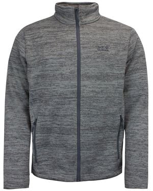 Jack Wolfskin Altis Track Jacket Cotton - Grey
