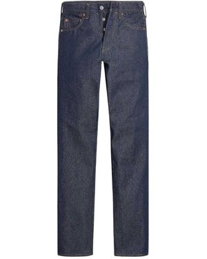 Levi's Levis Herenjeans Uit De Jaren '80 Met Middelhoge Taille En Rechte Pijpen (Donkerblauw)