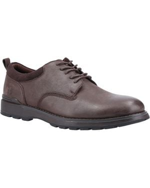 Hush Puppies Dylan Leather Shoes - Brown