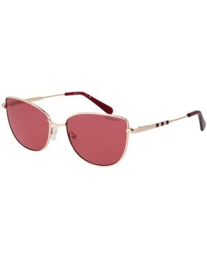 GANT Metalen Cat Eye Zonnebril - Rood