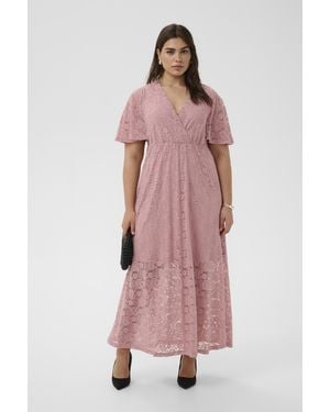 Kaffe Jersey Jurk Kclara Jersey Jurk Tight Fit - Roze