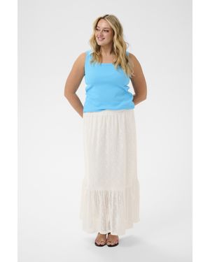 Kaffe Jersey Top Kccarina Jersey Top Tight Fit - Blauw