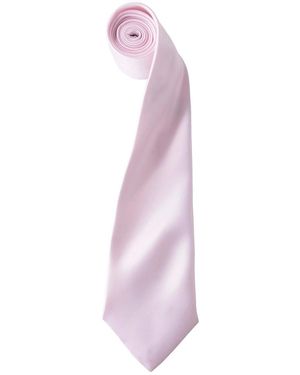 PREMIER Adult Colours Satin Tie - Purple