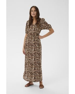 Kaffe Jurk Kaisolde Jurk Regular Fit - Wit