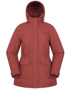 Mountain Warehouse Maple Waterdichte Gewatteerde Jas - Rood