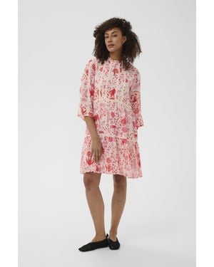 Part Two Jurk Nibipw Jurk Regular Fit - Rood
