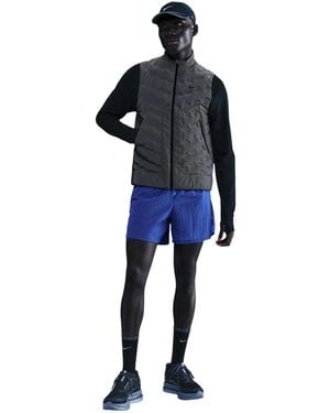 Nike Reflecterend Hardloopvest Voor (Reflecterend Zilver) - Zwart