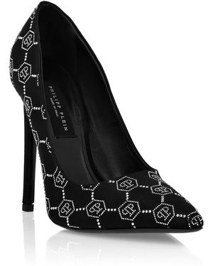 Philipp Plein Pompen Monogram - Zwart