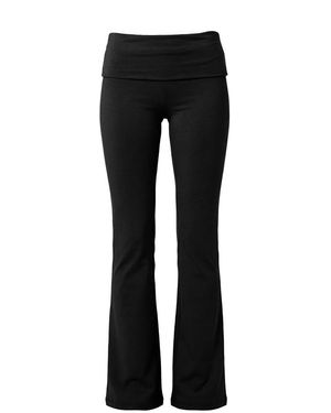 Basiclo Fold Over Pants - Zwart