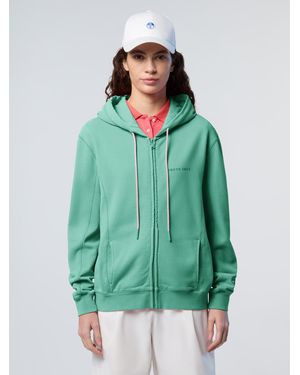 North Sails Hoodie Print - Green