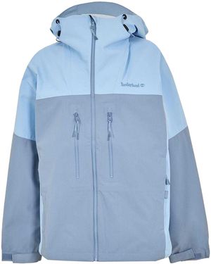 Timberland Damespetten Ridge Mobi Flex Tech Waterdichte Jas (Bevroren) - Blauw