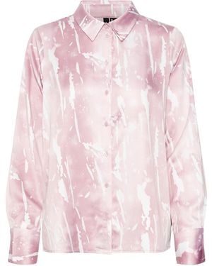 Vero Moda Relaxed Fit Shirt (Paarse Orchidee) - Roze