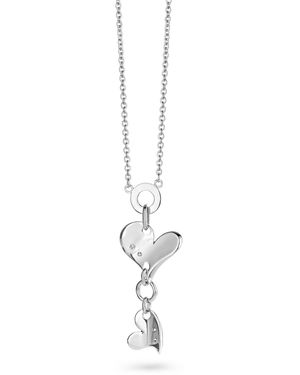 Orphelia 925 Sterling Necklace - White