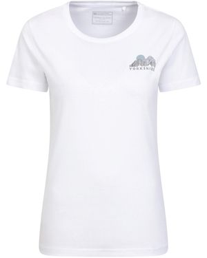Mountain Warehouse Yorkshire Berg T-Shirt - Wit