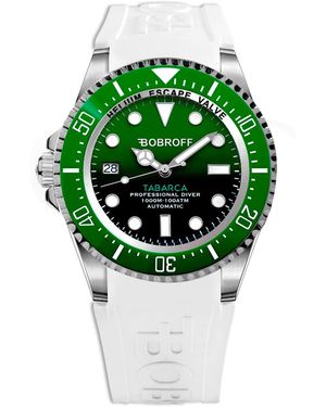Bobroff Watch Automatic Stainless Steel - Green