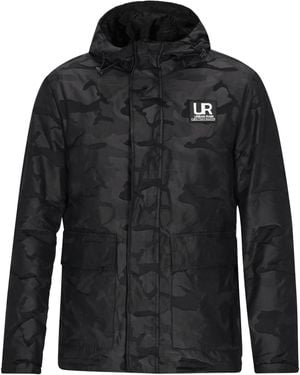 Schmuddelwedda Anorak Grijze Camouflage - Zwart