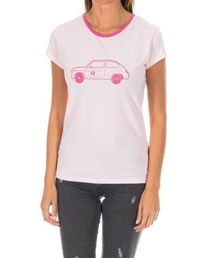 Armand Basi Short Sleeve Round Neck T-Shirt Adm0028 - White