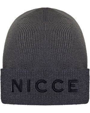 Nicce London Mini Mercury Beanie - Grey