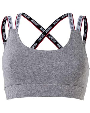 Moschino Bandeau Bustier - Grijs