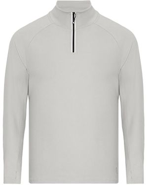 MOROTAI Training Dry Half Zip Top - Grijs