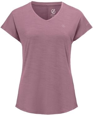 Dare 2b Ladies Vigilant Active T-Shirt (Dusky Orchid) - Purple