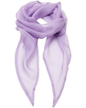PREMIER Ladies/ Work Chiffon Formal Scarf - Purple