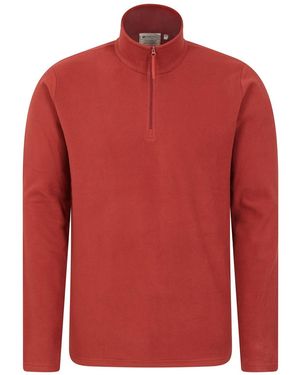 Mountain Warehouse Camber Ii Half Zip Fleece - Rood