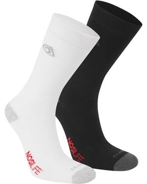 Craghoppers Adult Insect Repellent Socks (Pack Of 2) - Black