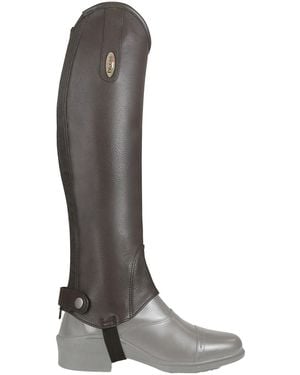 Brogini Adult Vicenza Grain Leather Gaiters - Brown