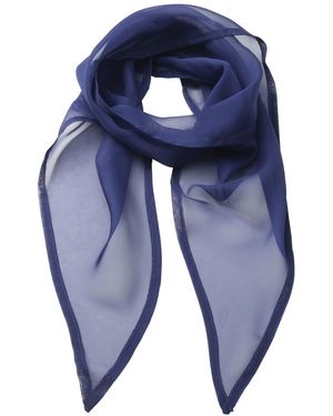 PREMIER Ladies/ Work Chiffon Formal Scarf (Marine) - Blue