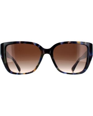 Michael Kors Rectangle Bright Tortoise Gradient Mk2199 Acadia - Brown