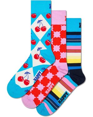 Happy Socks Kousen - Blauw