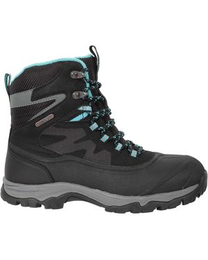 Mountain Warehouse Ultra Piste Basher Ii Waterdichte Snowboots - Zwart