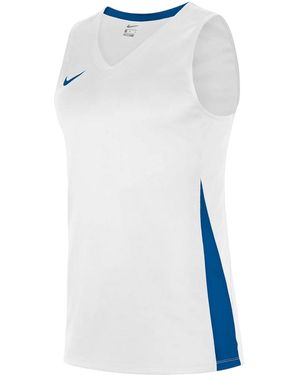 Nike Mouwloze Jersey Met Contrasterende Panelen Voor - Blauw