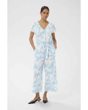 Kaffe Jumpsuit Kamira Jumpsuit Loose Fit - Blauw