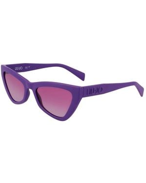 Liu Jo Injected Sunglasses - Purple