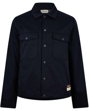 Farah Dillinger Bomber Jacket (Marine) - Blauw
