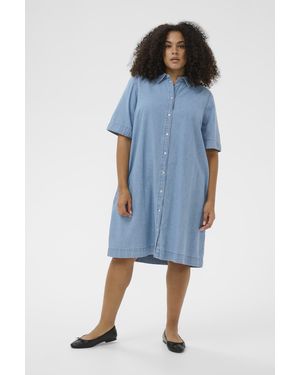 Kaffe Jurk Kcjada Jurk A-Shape - Blauw
