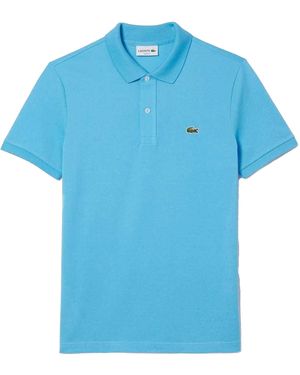 Lacoste Piqué Slim Poloshirt (blauw)