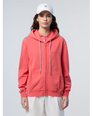 North Sails Hoodie Afdrukken - Rood