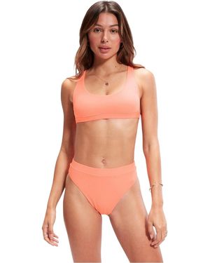 Speedo Bikinibroekje Met Hoge Taille - Oranje