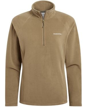 Craghoppers Ladies Miska Vi Half Zip Fleece (Cardamon) - Green
