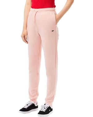 Lacoste Fleece Sweatbroek - Roze