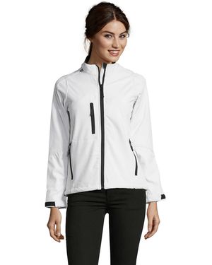 Sol's Roxy Soft Shell Jas - Wit