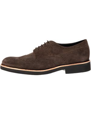 GORDON & BROS Duitse Suède Bruine Derby Vetersluiting